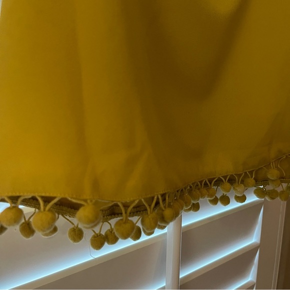 Willow & Clay Pompom Off the Shoulder Top in Citron, Medium - Picture 5 of 11